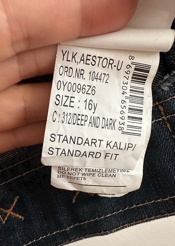 LC Waikiki Kısa Kollu Düğmeli Jean Ceket