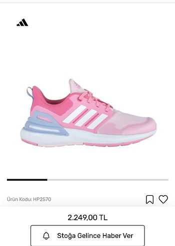 Adidas Pembe Platform Topuklu Kadın Spor Ayakkabı