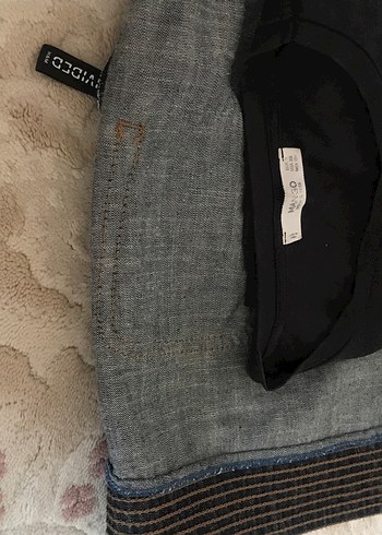 Kısa kot etek - Görsel 7