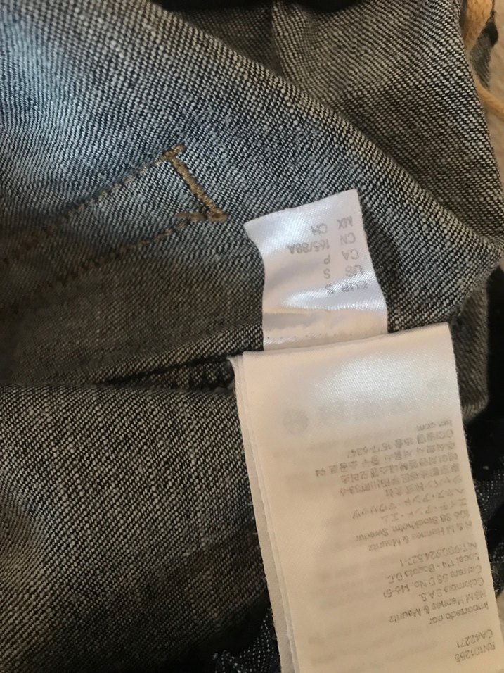 Kısa kot etek - Görsel 5