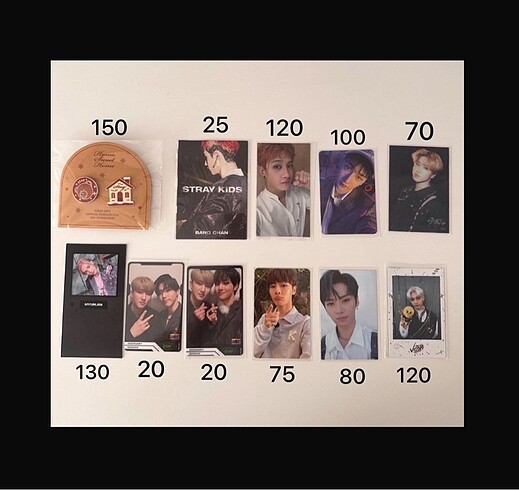 Stray kids photocard