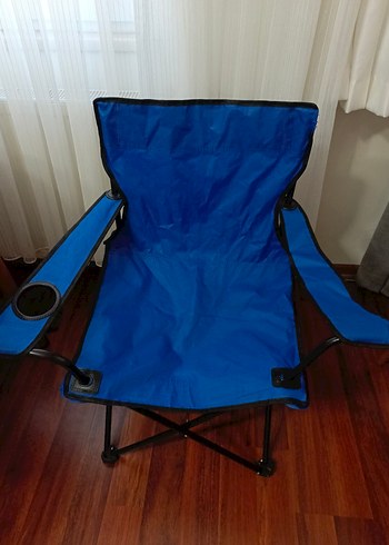 Koyu Mavi Katlanabilir Kamp Sandalyesi - Görsel 3