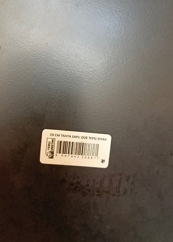 Yuvarlak Metal Tepsi - Görsel 2