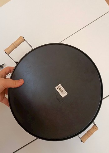 Yuvarlak Metal Tepsi - Görsel 3