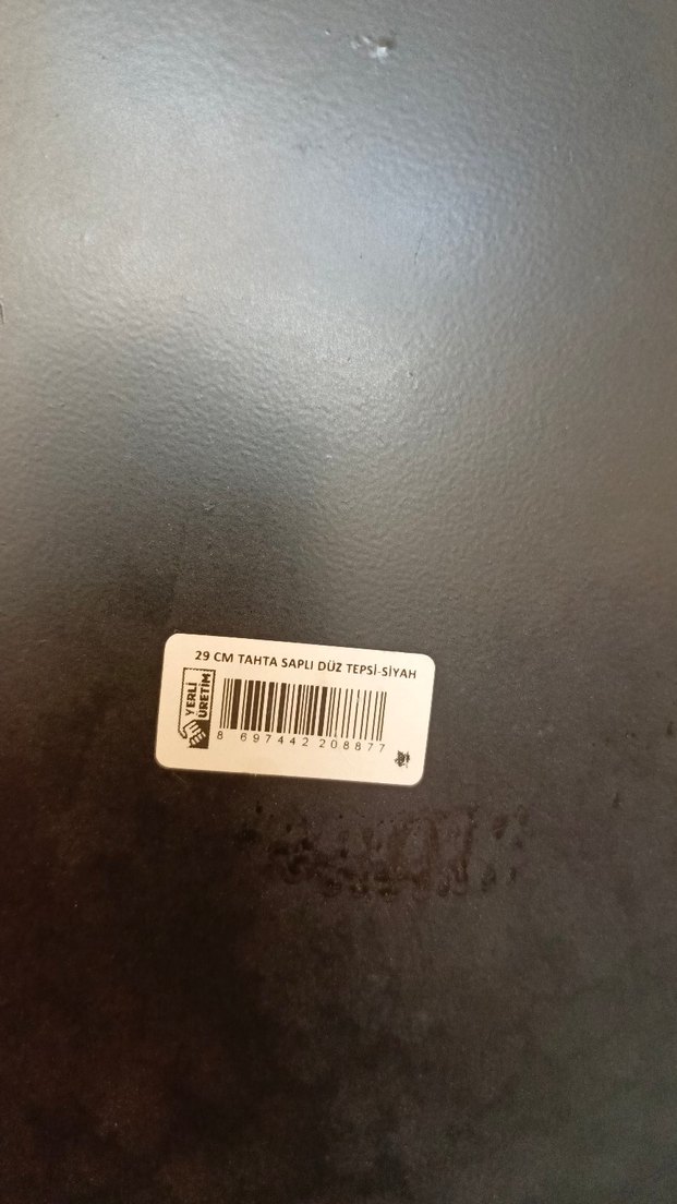 Yuvarlak Metal Tepsi - Görsel 2