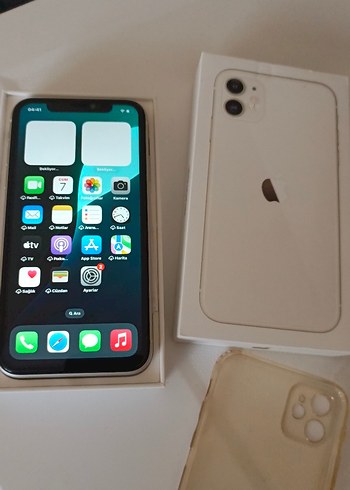 Beyaz iPhone TR CİHAZI çift kameralı - Görsel 5