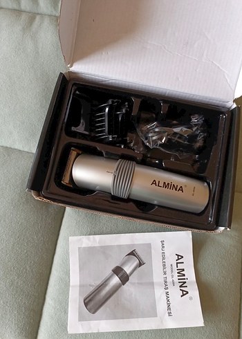 Gri Almina DL-609A Saç Sakal Kesme Makinesi - Görsel 5