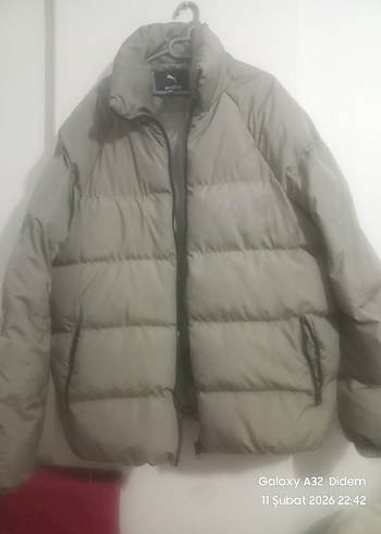 Gri Fermuarlı Erkek Yağmurluk - Görsel 2