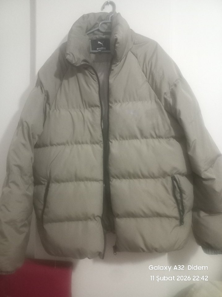 Gri Fermuarlı Erkek Yağmurluk - Görsel 2