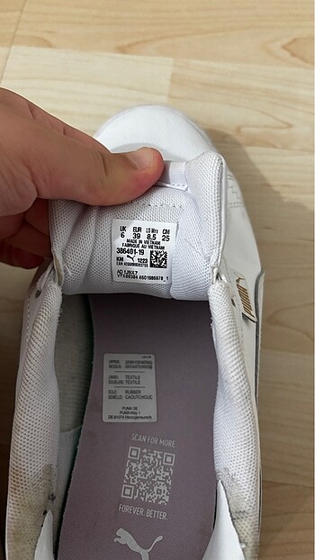 39 Beden Puma spor ayakkabı