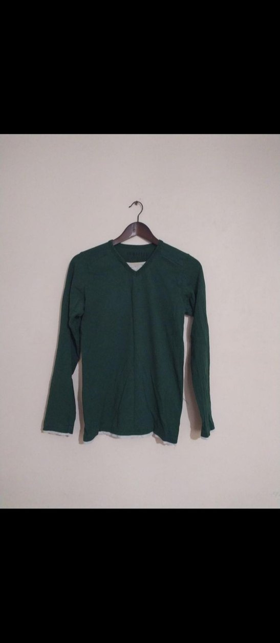 Erkek Gri Örgü Uzun Kollu Triko Kazak 8/9 yaş - Görsel 4