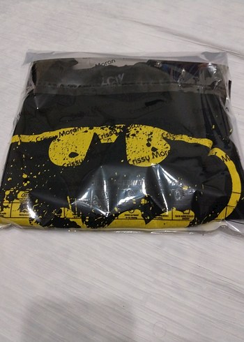 Siyah Uzun Kollu Erkek Tişört Batman Baskılı - Görsel 2