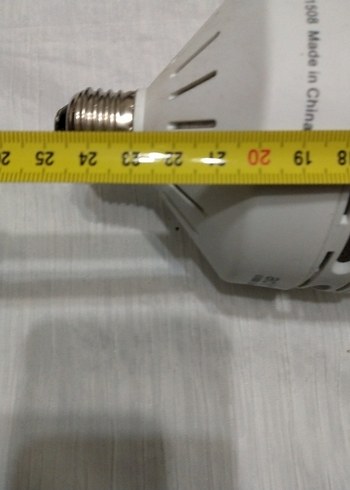 Beyaz Spiral Tasarımlı Ampul - Görsel 5