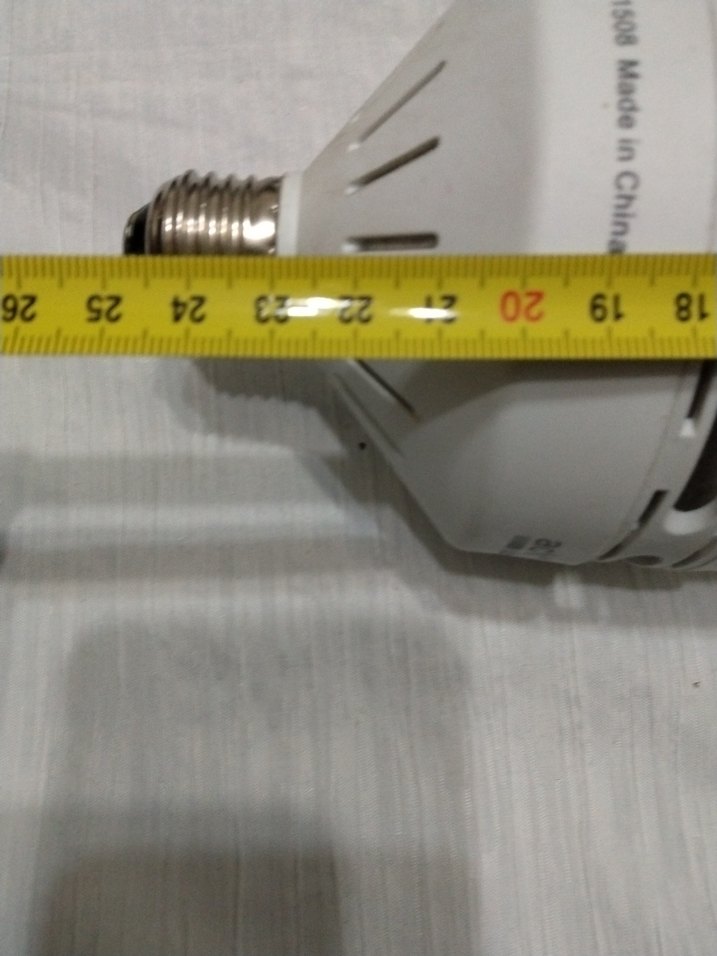 Beyaz Spiral Tasarımlı Ampul - Görsel 5