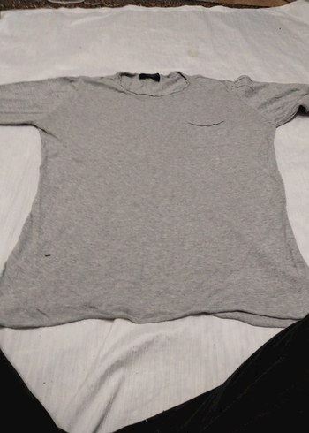 Pull&Bear Gri Erkek Street Wear Rozeti - Görsel 6