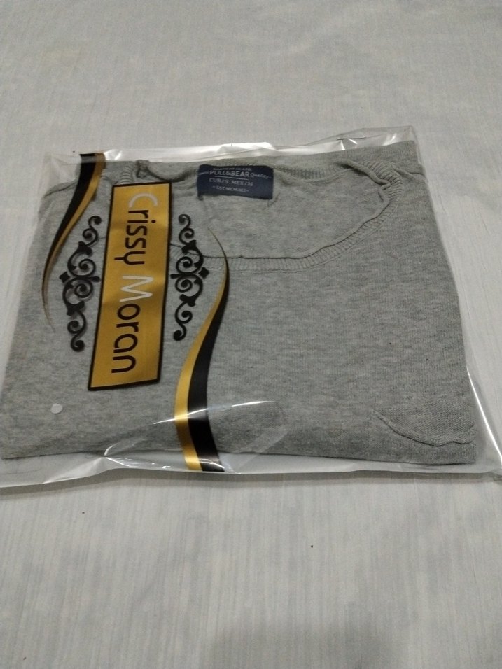 Pull&Bear Gri Erkek Street Wear Rozeti - Görsel 3