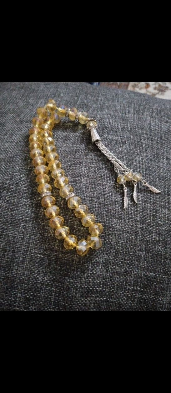 Sarı Bohem Erkek Tesbih - Görsel 3