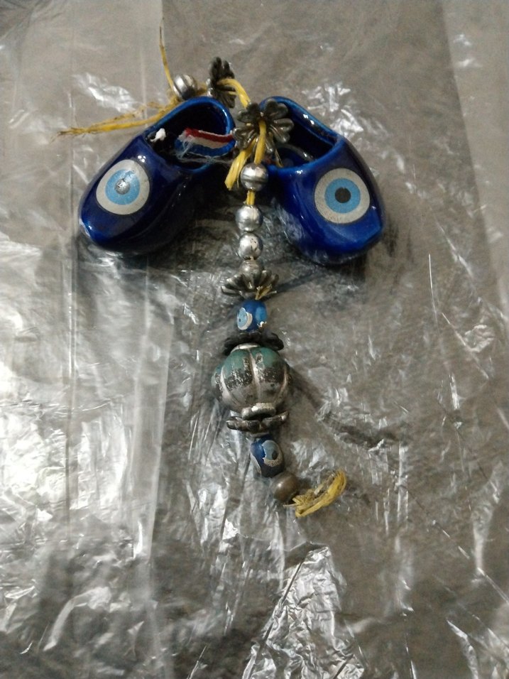 Seramik Nazar Boncuklu Etnik Erkek Aksesuarı - Görsel 4