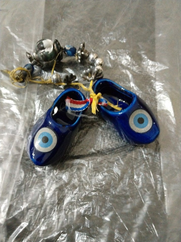 Seramik Nazar Boncuklu Etnik Erkek Aksesuarı - Görsel 2