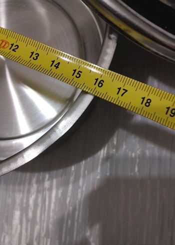 sefer tası Gri Paslanmaz Çelik Katlanabilir Yemek Kabı - Görsel 7