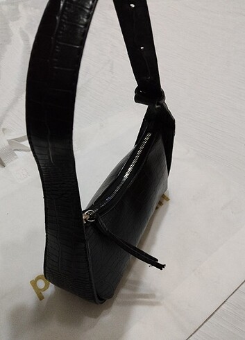 Siyah küçük kol çantası - Görsel 2