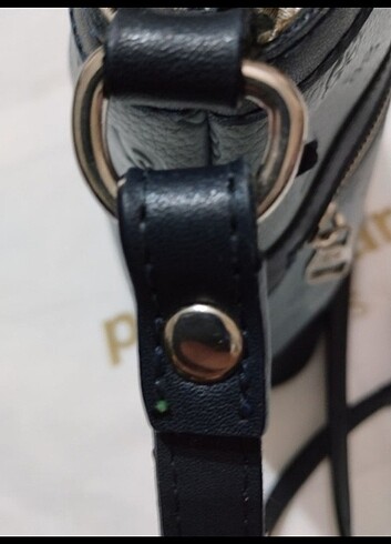 Orijinal pierre cardin askılı çapraz postacı çanta - Görsel 5