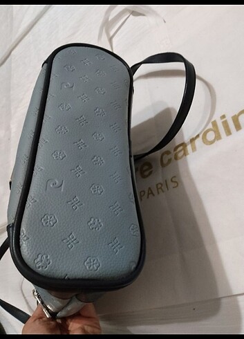 Orijinal pierre cardin askılı çapraz postacı çanta - Görsel 8