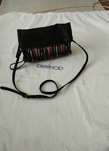 Orijinal derimod askılı çapraz çanta - Görsel 5