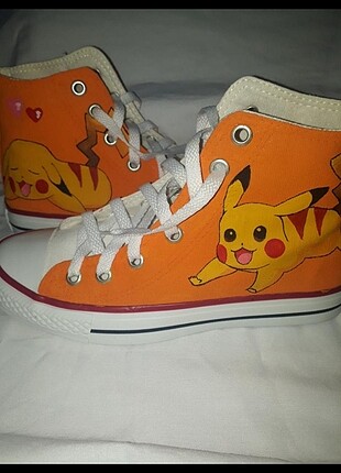 37 Beden altın Renk Converse Tasarımları