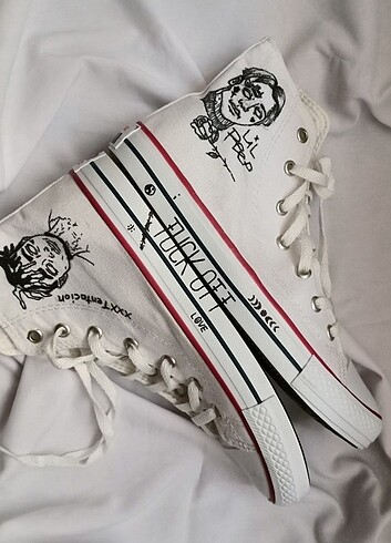 38 Beden siyah Renk Converse Tasarım