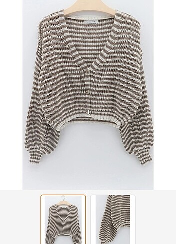 Crop Hırka