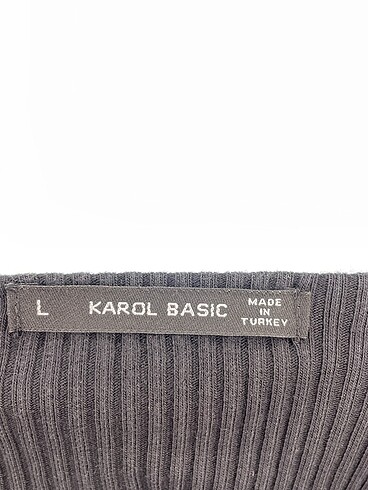 l Beden siyah Renk Vintage Love Bluz %70 İndirimli.