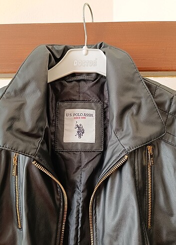 U.S Polo Assn. Deri ceket
