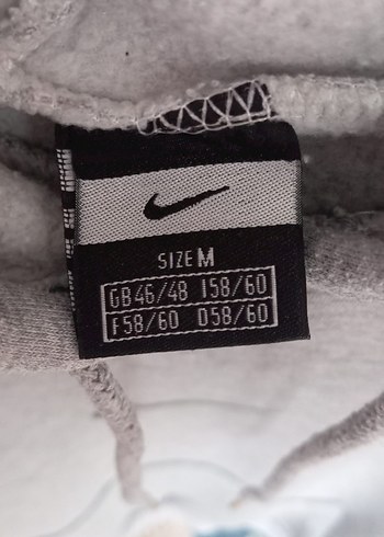 m Beden Gri Kadın Sweatshirt, Kapüşonlu, Rahat Kesim