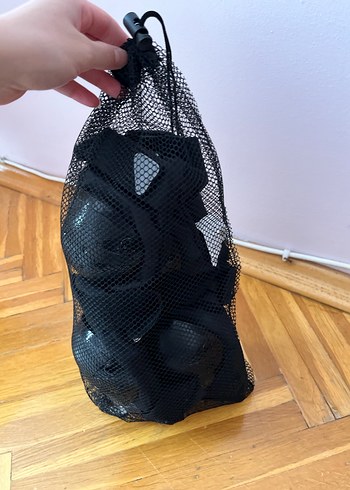 Siyah Biker Diz Koruyucu ve Eldiven Seti - Görsel 7