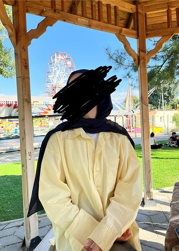 Kadın Gömlek, Uzun Kollu, Salaş - Görsel 8