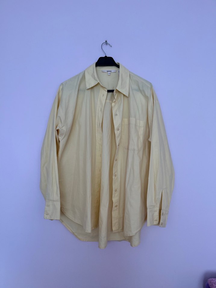 Kadın Gömlek, Uzun Kollu, Salaş - Görsel 4