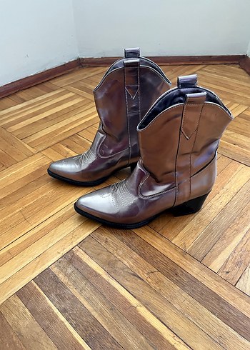 Deri Kadın çizme Topuklu - Görsel 7