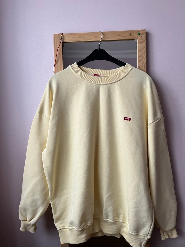 Sarı  Sweatshirt - Görsel 3