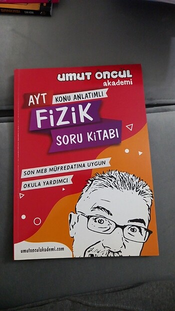 UMUT ÖNCÜL AYT KONU ANLATIMLI FİZİK SORU KİTABI