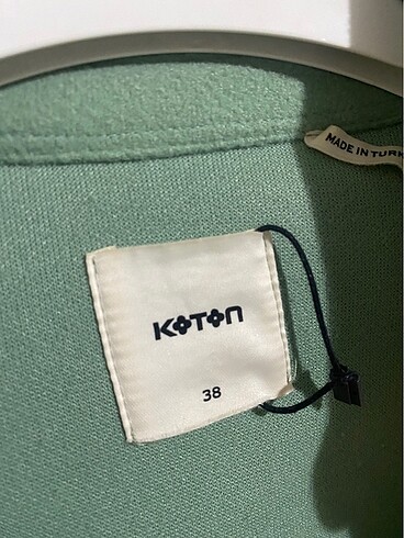 38 Beden Koton ceket