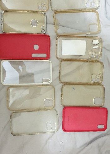 Beyaz Elastik Telefon Kılıfı toplu satiş - Görsel 3