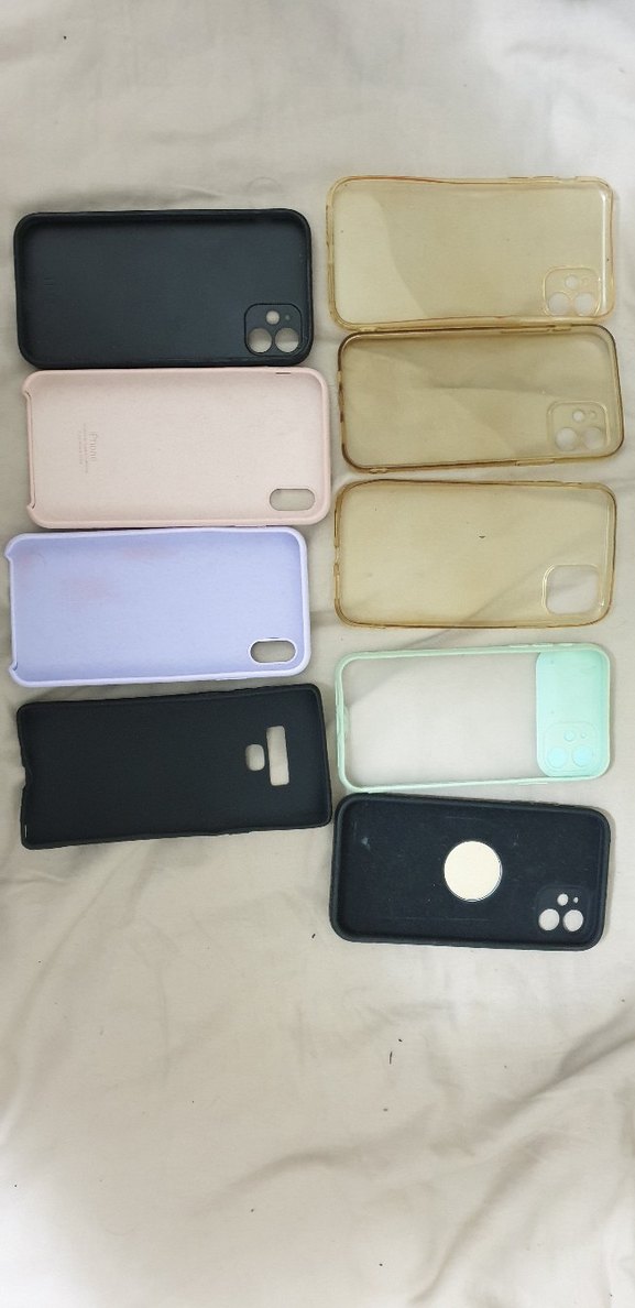 Beyaz Elastik Telefon Kılıfı toplu satiş - Görsel 5