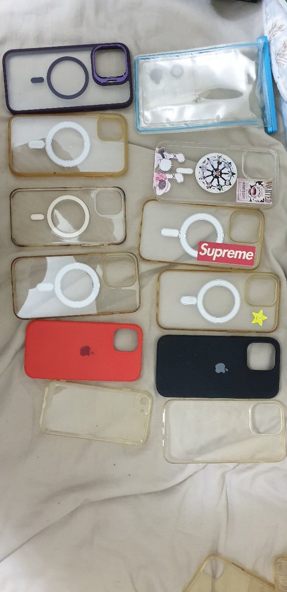 Beyaz Elastik Telefon Kılıfı toplu satiş - Görsel 2