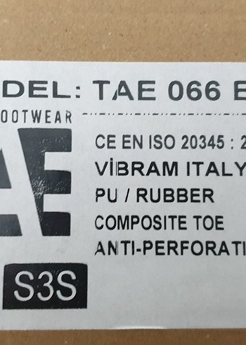 Siyah TAE 066 TAE 068 Erkek Bot Ve Ayakkabı acıklamayı okuyunuz - Görsel 8