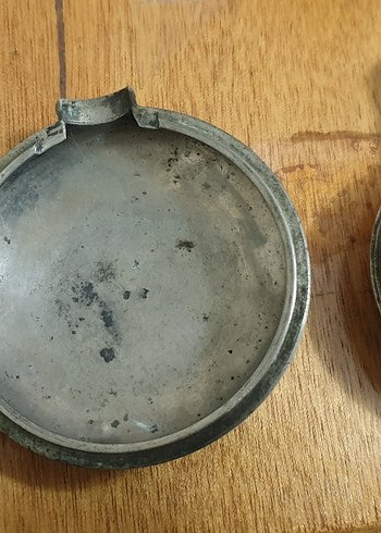 Beyaz Parlak Vintage Erkek Cep Saati açıklamayı okuyunuz lütfen - Görsel 6