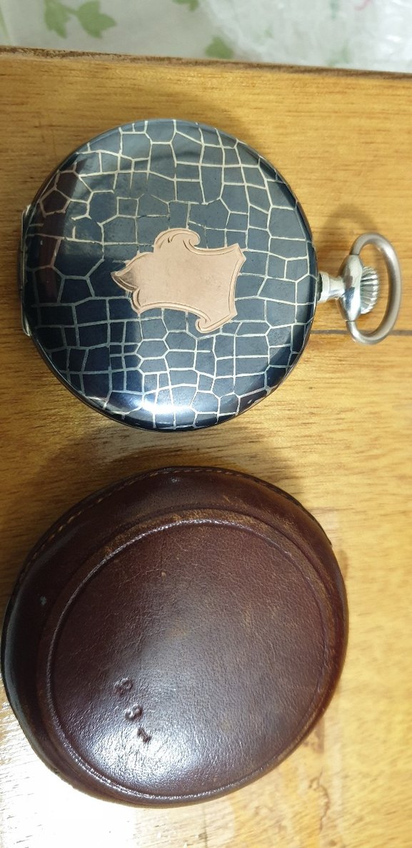 Beyaz Parlak Vintage Erkek Cep Saati açıklamayı okuyunuz lütfen - Görsel 4