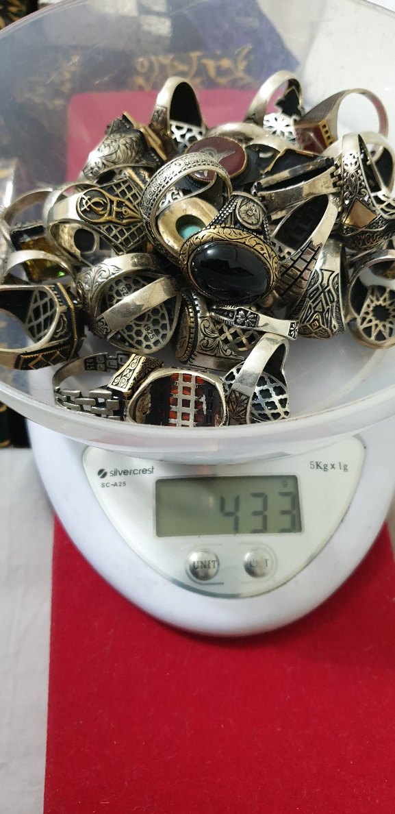 gümüş yüzükler ve tezbıhler açıklamayı okuyunuz lütfen - Görsel 2