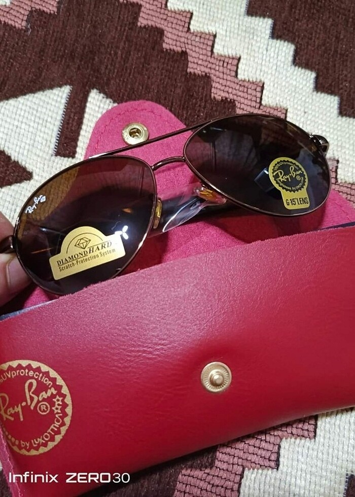 Orjınal ray-ban güneş gözlükleri  - Görsel 3