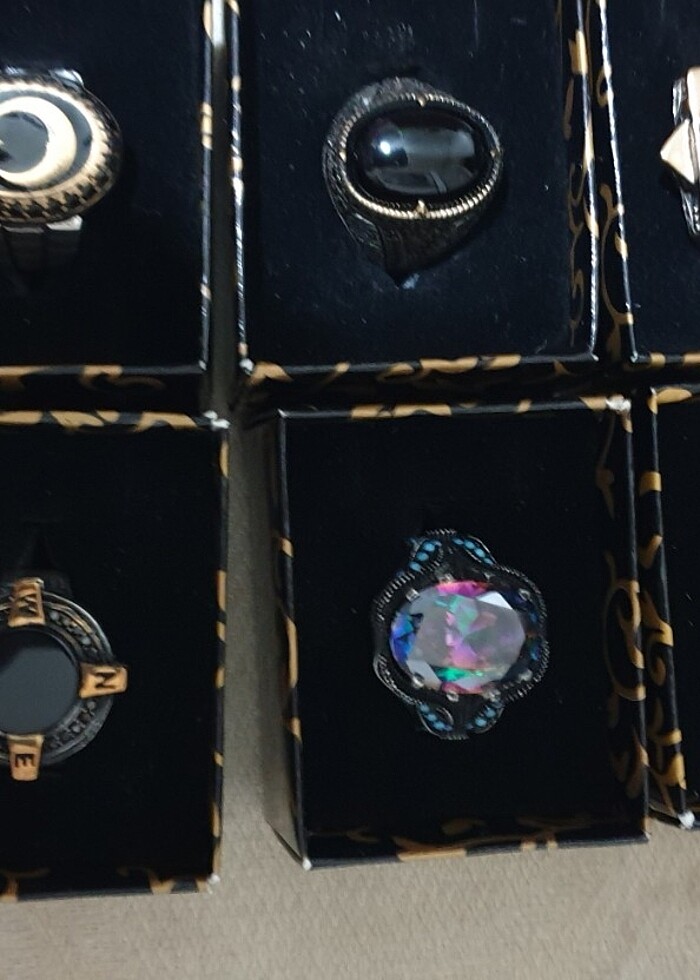 Toptan gümüş yüzükler ve tezbıhler var açıklamayı okuyunuz lütfe - Görsel 5